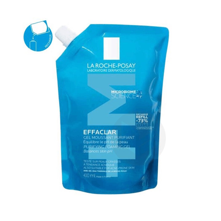 Effaclar Gel Moussant Purifiant Recharge 400ml