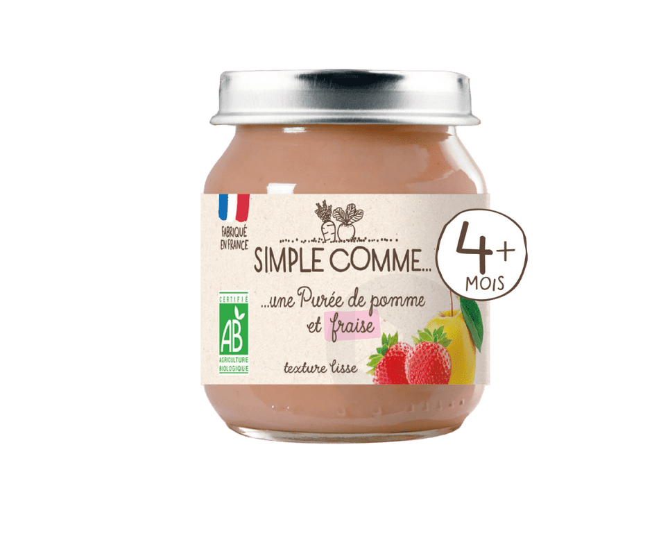 Pomme Fraise 125g