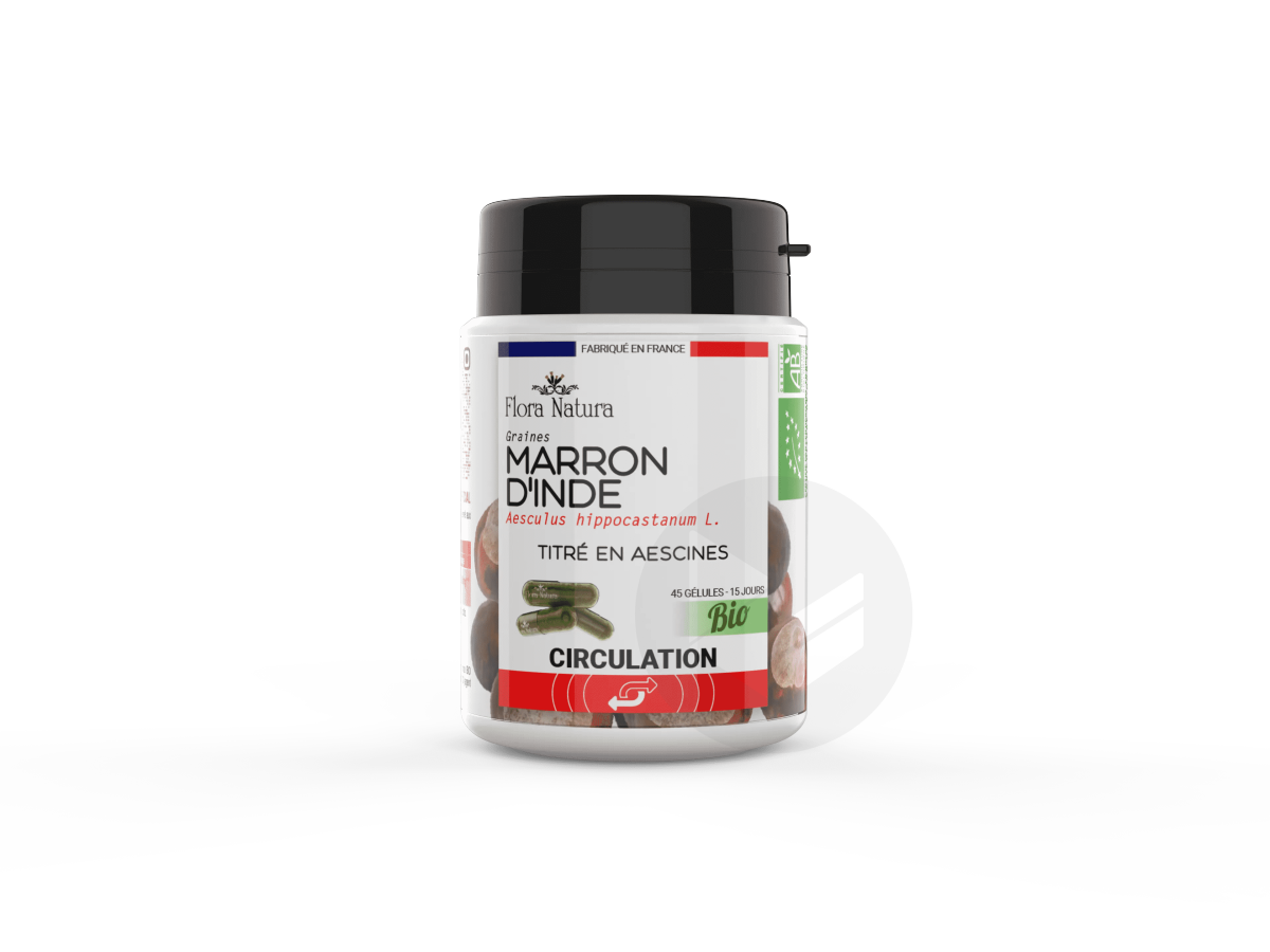 Marron d’Inde BIO 45 gélules