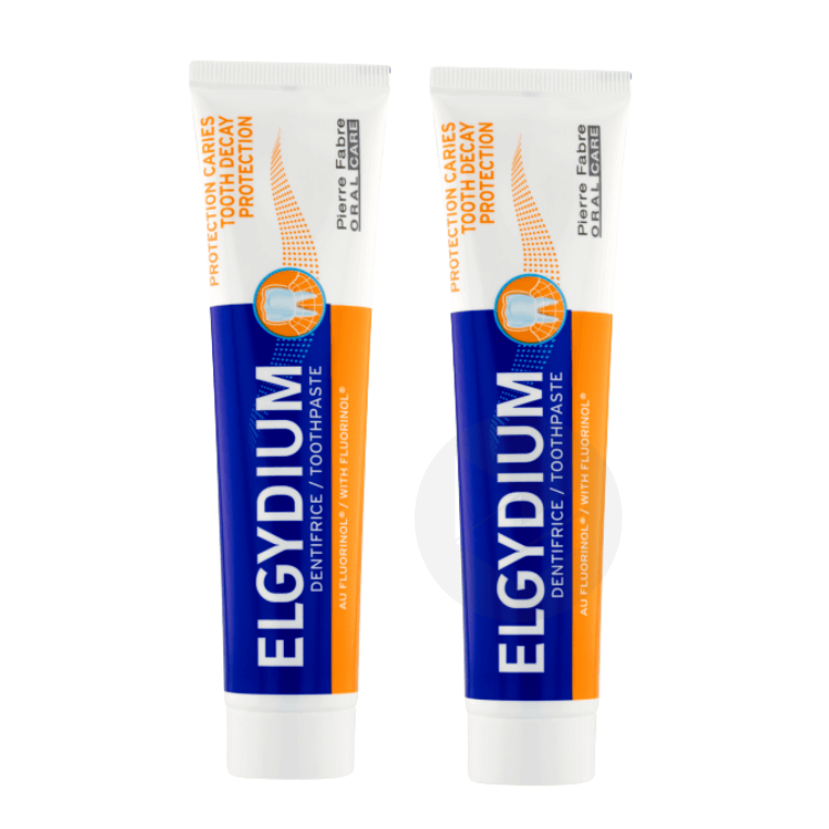 ELGYDIUM Dentifrice Protection Caries 2x75ml