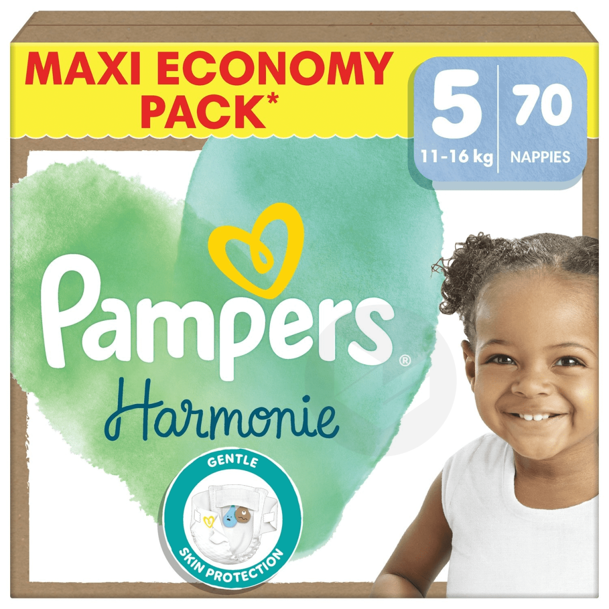 Couches Bébés Harmonie Taille 5 : 11 - 16 kg x70