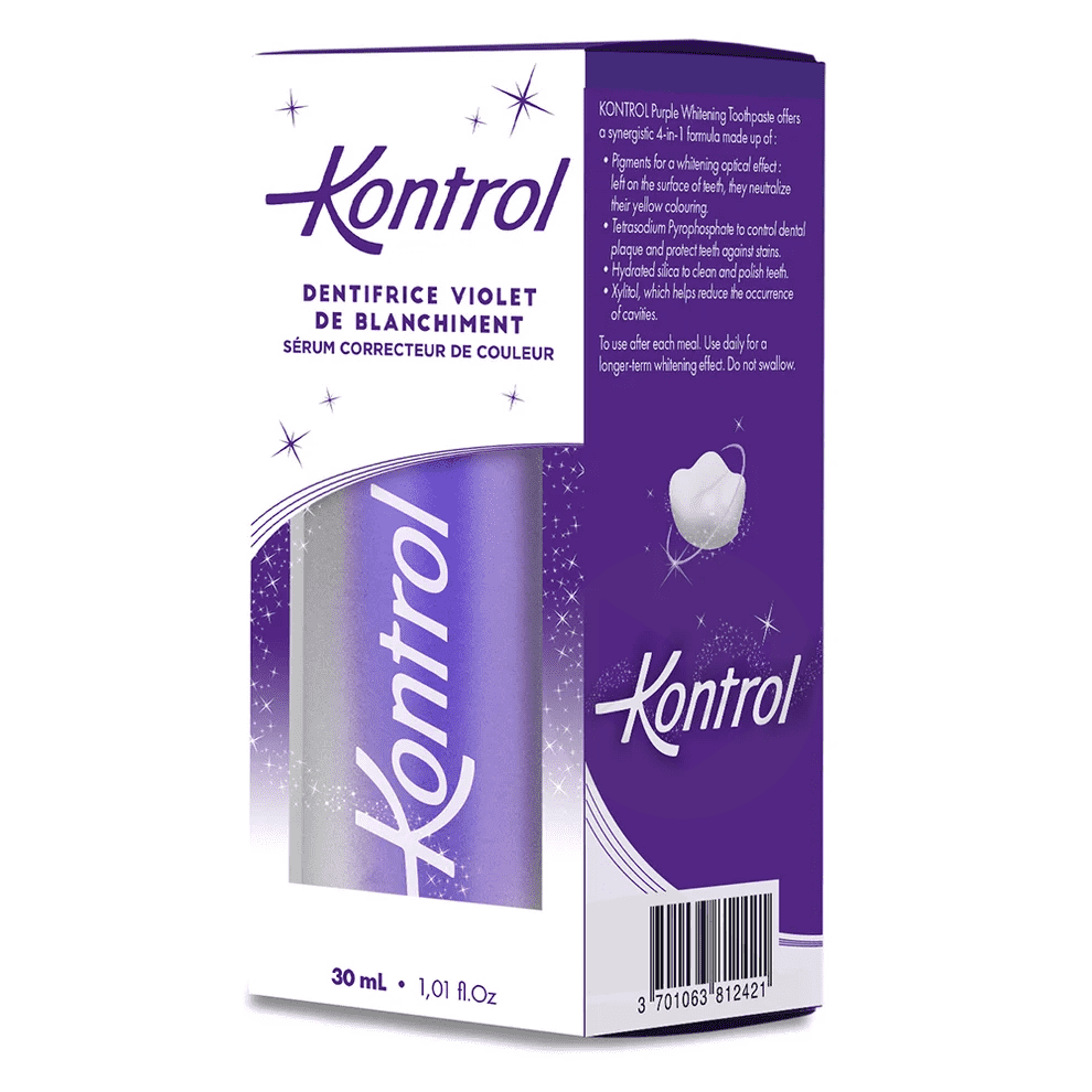 Dentifrice Violet de Blanchiment Sérum Correcteur de Couleur 30ml