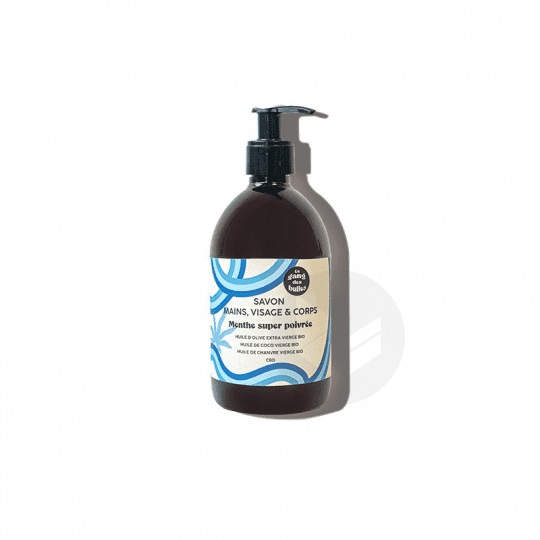 Savon Mains, Visage Et Corps - Menthe Super Poivrée 500ml