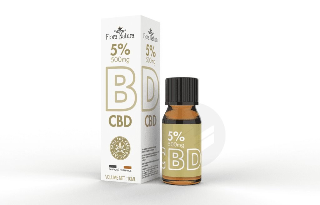 Huile de CBD 5% 10ml