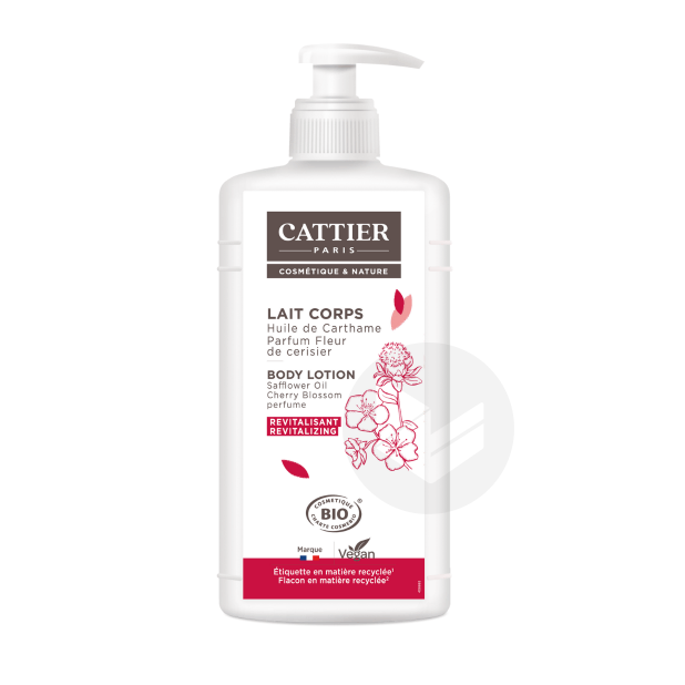 Lait corps revitalisant Fleur de cerisier Carthame 500ml