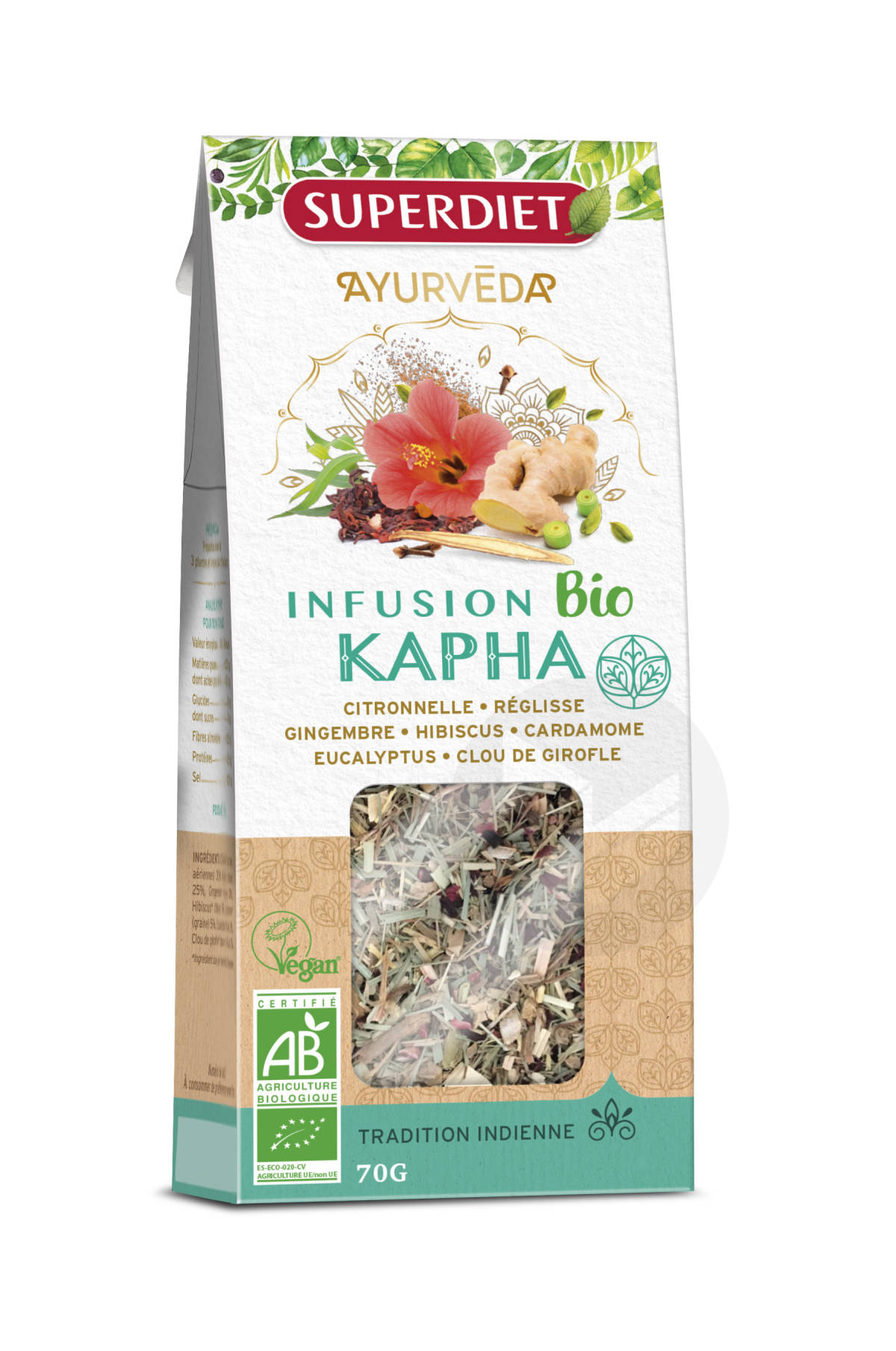 Infusion Kapha Bio 70g