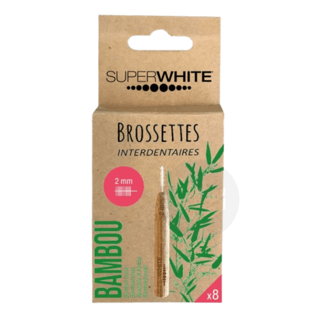 Brossettes Bambou 8x2mm