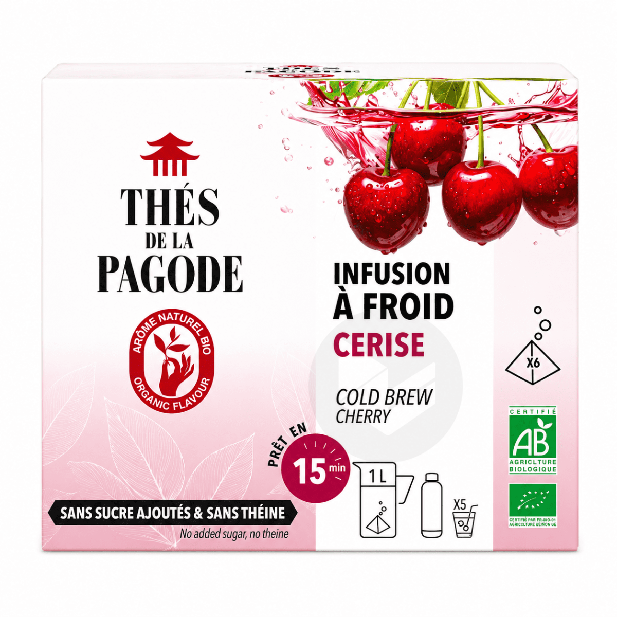 Infusion glacée à la cerise x6