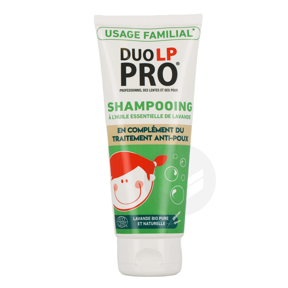 Shampooing Complément Anti-Poux Lavande Bio 200ml
