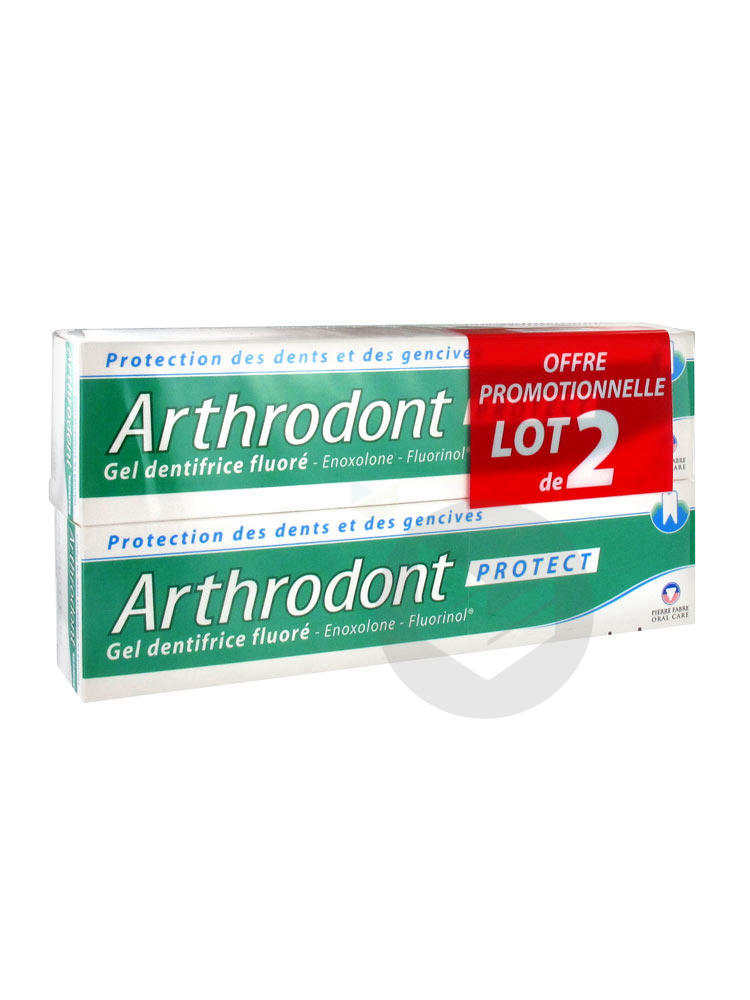 ARTHRODONT PROTECT Gel dentifrice dents et gencives 2T/75ml