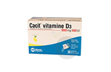 CACIT VITAMINE D3 1000 mg/880 UI Granulés effervescents en sachet (30 sachets de 8g)