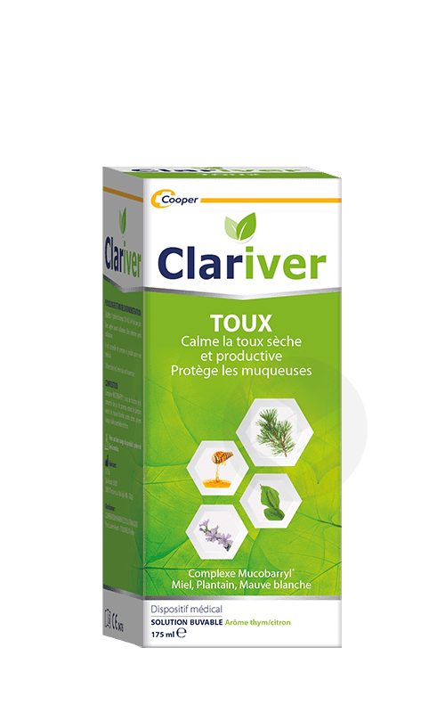Clariver Toux Adulte 120ml