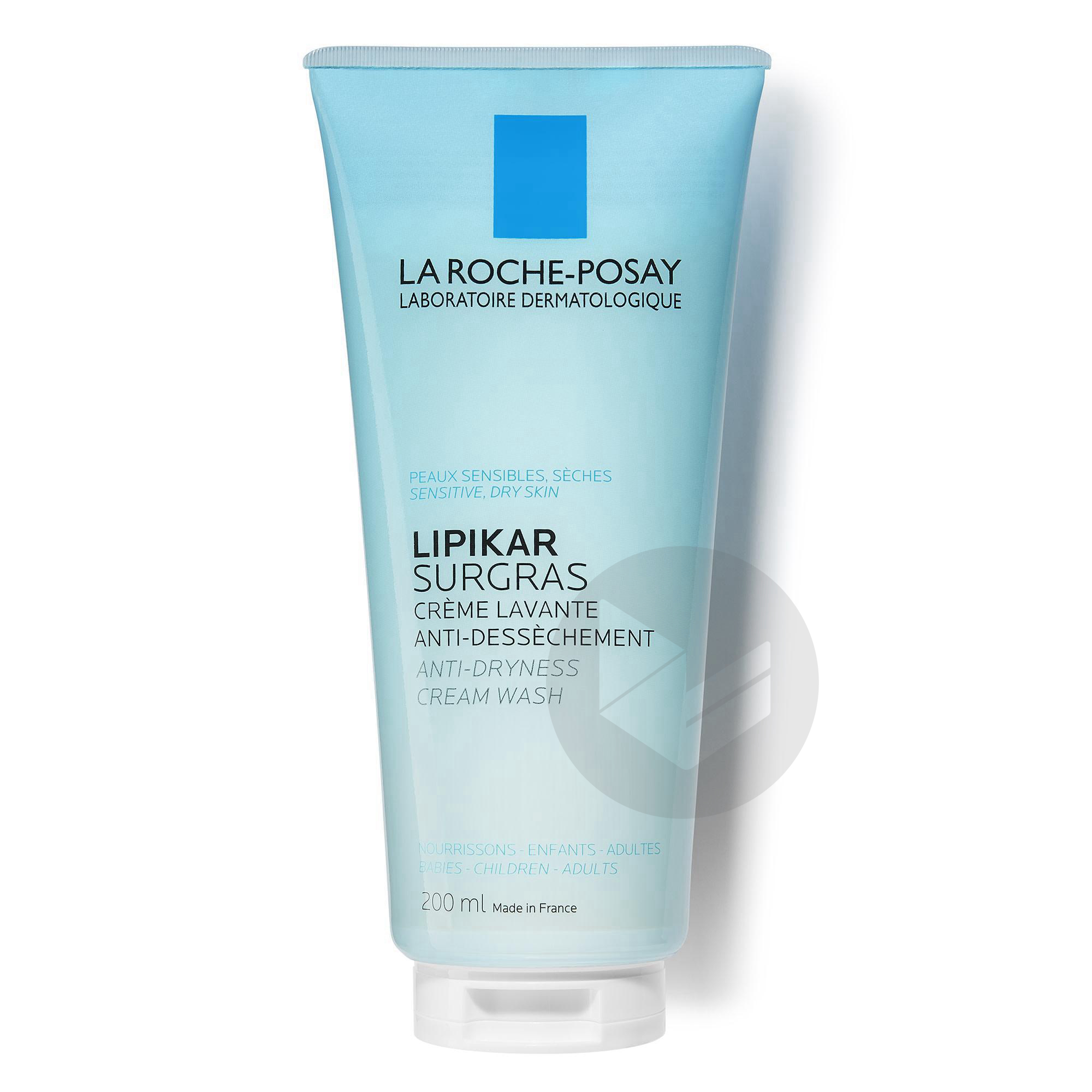 Lipikar Surgras Crème lavante anti-dessèchement 200ml