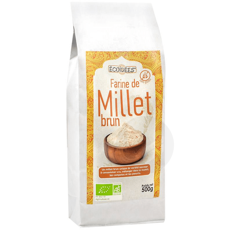 Farine de millet brun bio 500g