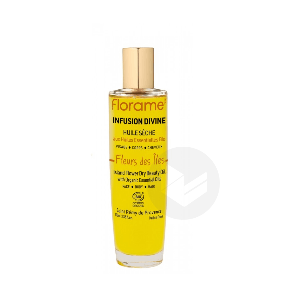 Infusion Divine Huile Sèche Fleurs des îles 100ml
