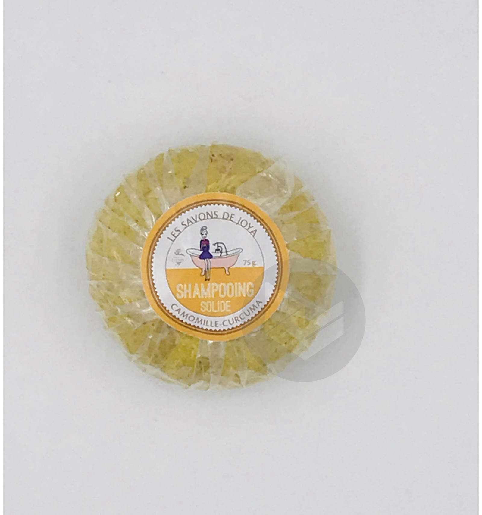 Shampooing Solide Camomille-Curcuma 75g