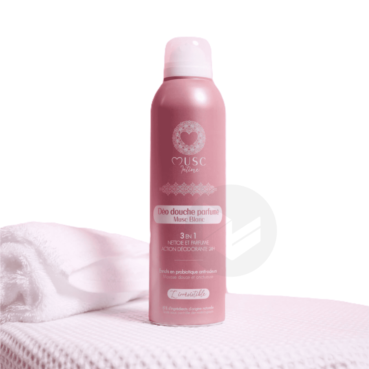 Déo douche parfumé au Musc Blanc 200ml