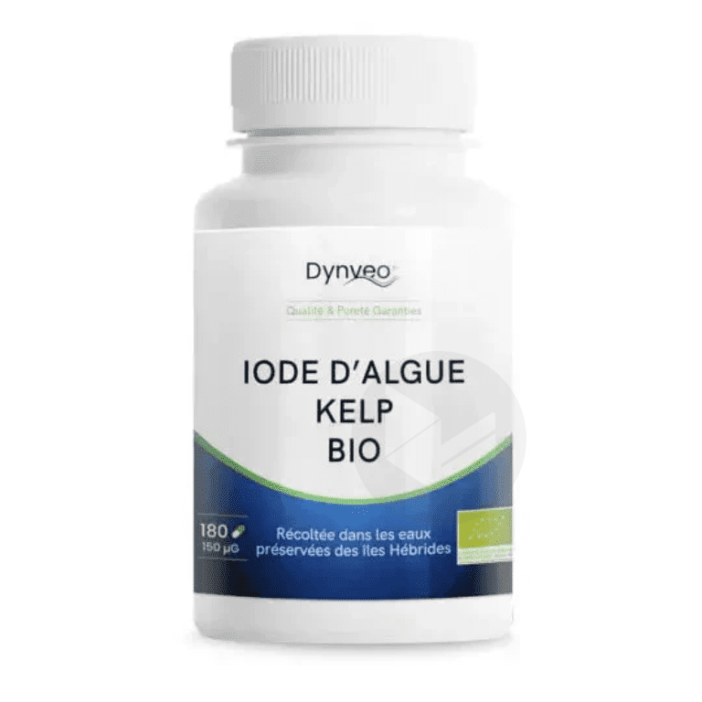 Iode d'algue kelp BIO 60 gélules