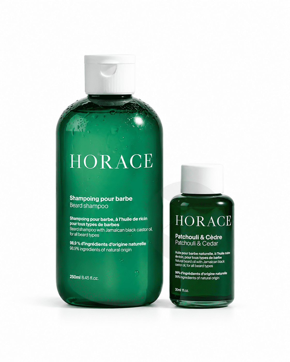 Duo Shampoing Barbe 250ml + Huile Barbe 30ml