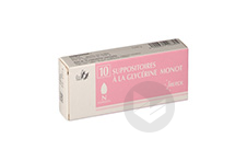 Suppositoires A La Glycerine Monot Suppositoire Nourrisson Sachet De 10