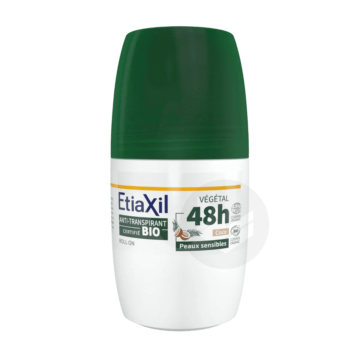 Anti-transpirant Végétal 48h certifié BIO parfum coco 50ml