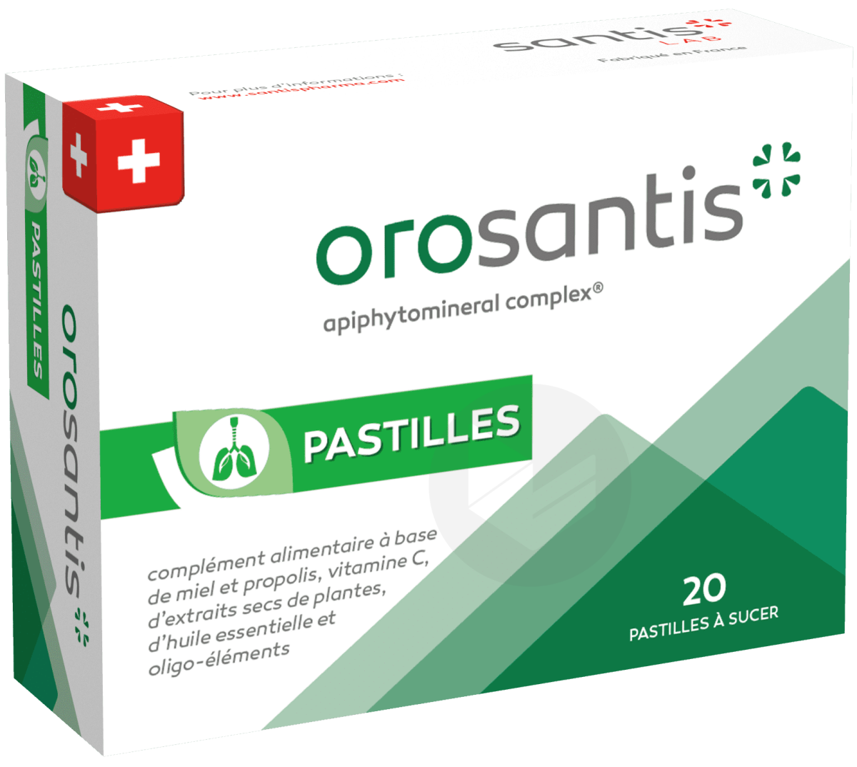 Orosantis 20 pastilles