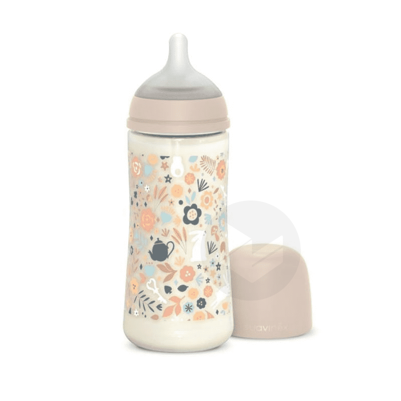 Biberon 360ml tétine SXPro M Wonderland Rose