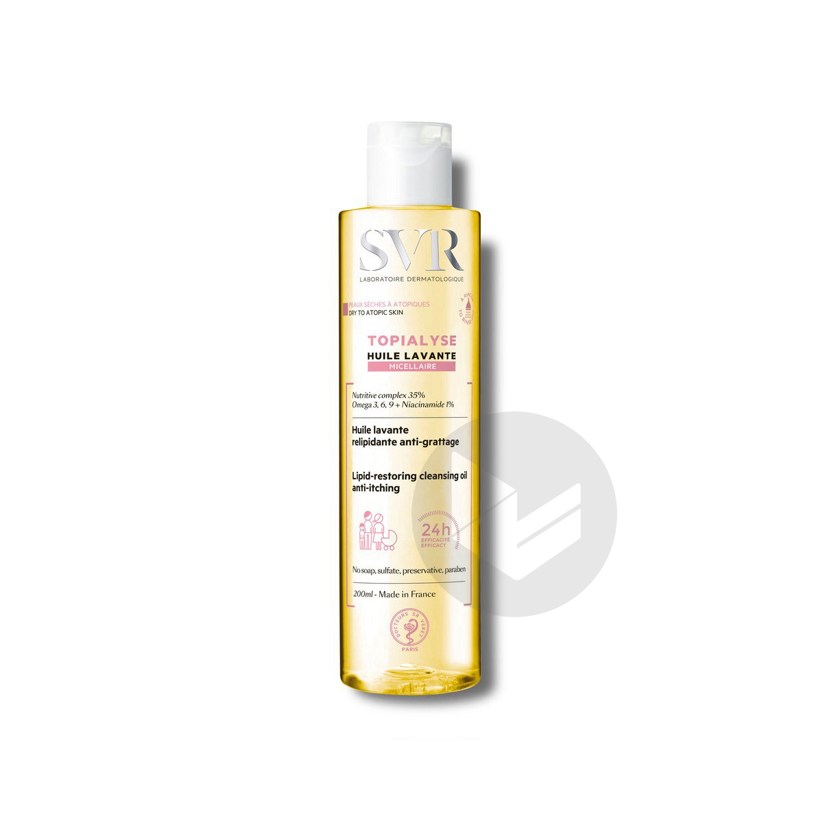 TOPIALYSE Huile Lavante Micellaire 200 ml