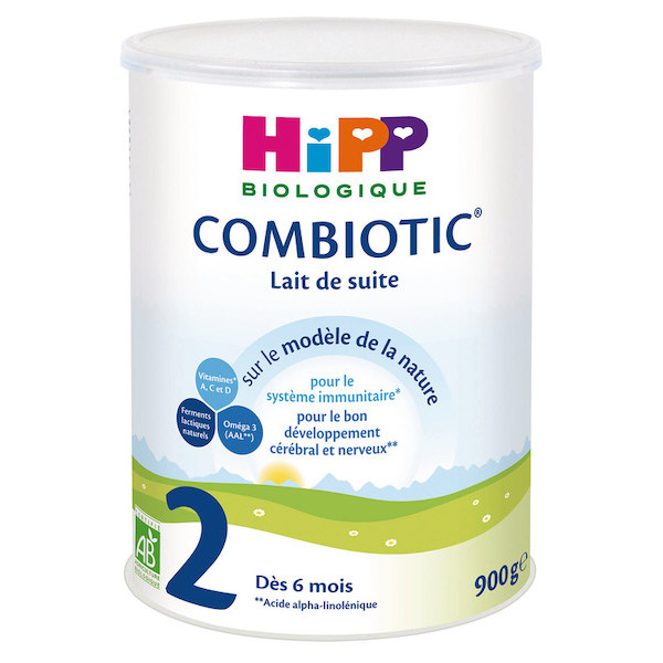 Hipp lait 2 combiotic 900g