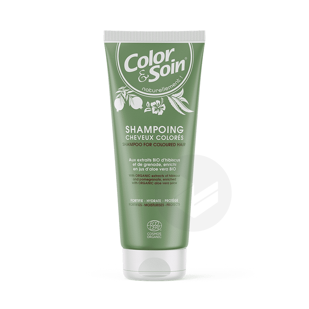 Shampoing certifié BIO Color & Soin pour cheveux colorés 250ml