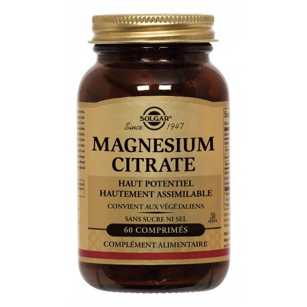 Magnésium Citrate 200mg 60 comprimés