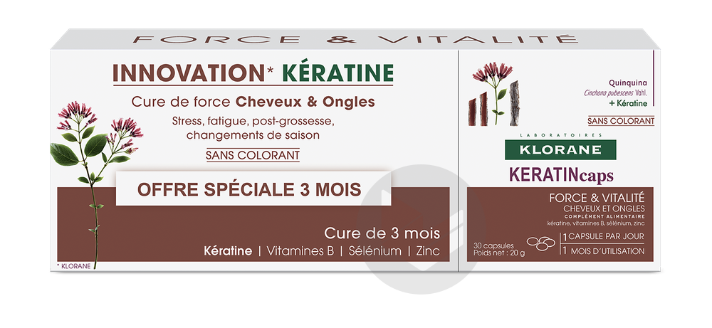 Trio KeratinCaps 3x30 capsules (2+1 OFFERT)