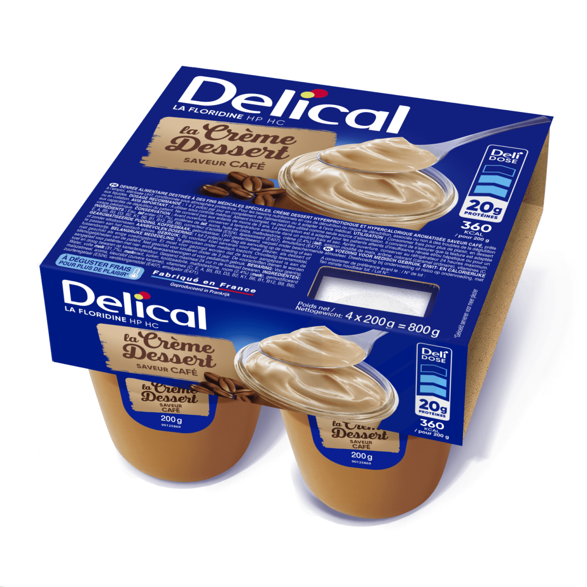 Crème dessert HP HC La Floridine 4x200g