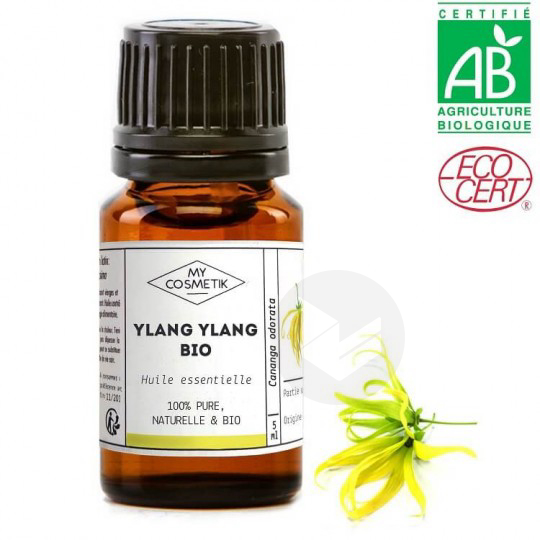 Huile essentielle ylang ylang bio 10ml