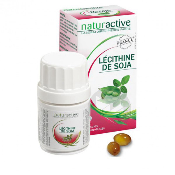 NATURACTIVE PHYTOTHERAPIE Lécithine de soja Caps Pilulier/30