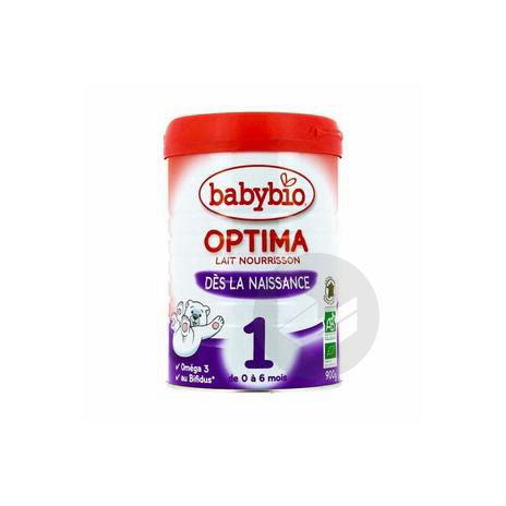 BABYBIO OPTIMA 1 Lait pdre B/900g