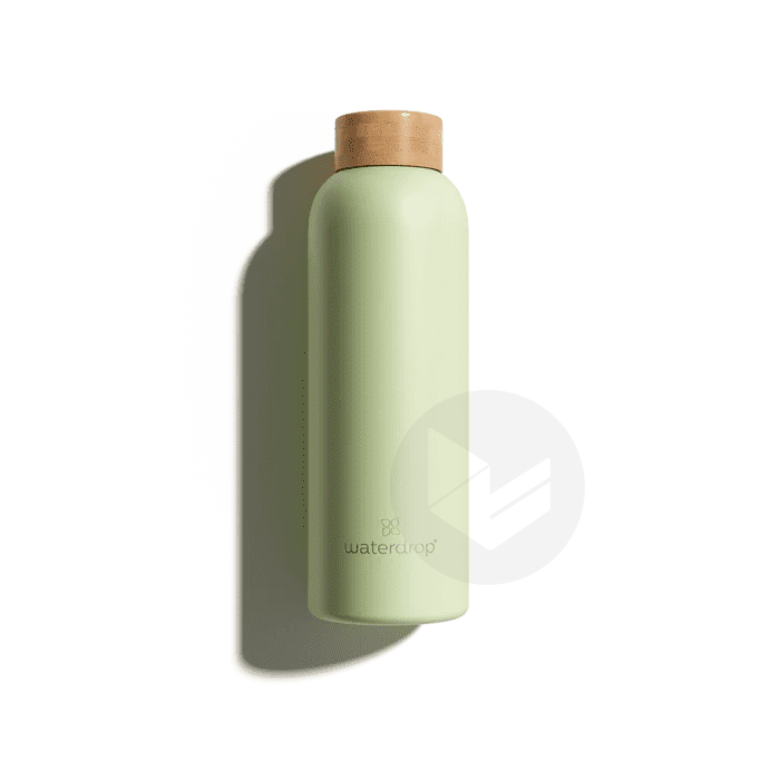 Bouteille Inox Olive Pastel 600ml