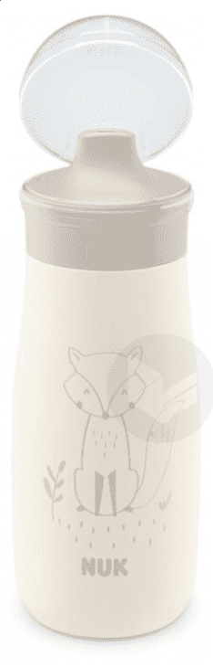 Mini-Me Sip inox beige Renard 300ml Dès 9 mois