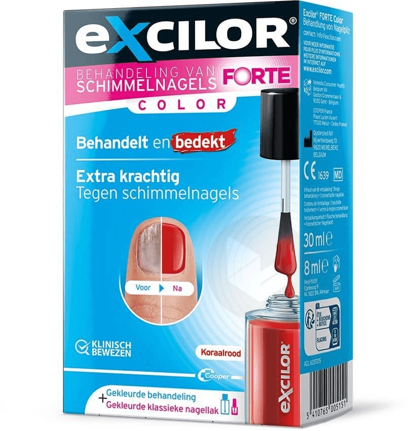 Forte Color Red Mycose Ongle 30ml+ Vernis à ongle 8ml