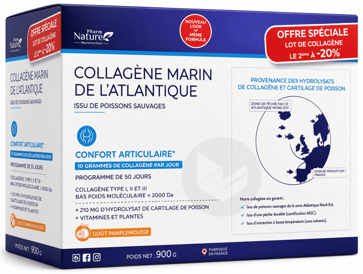 Kersiens Collagène Marin 2x450g