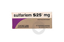 SULFARLEM Solution 25 mg Comprimé enrobé (2 plaquettes de 30)