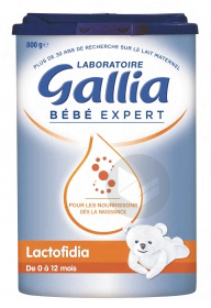 GALLIA BEBE EXPERT LACTOFIDIA Lait pdre B/800g