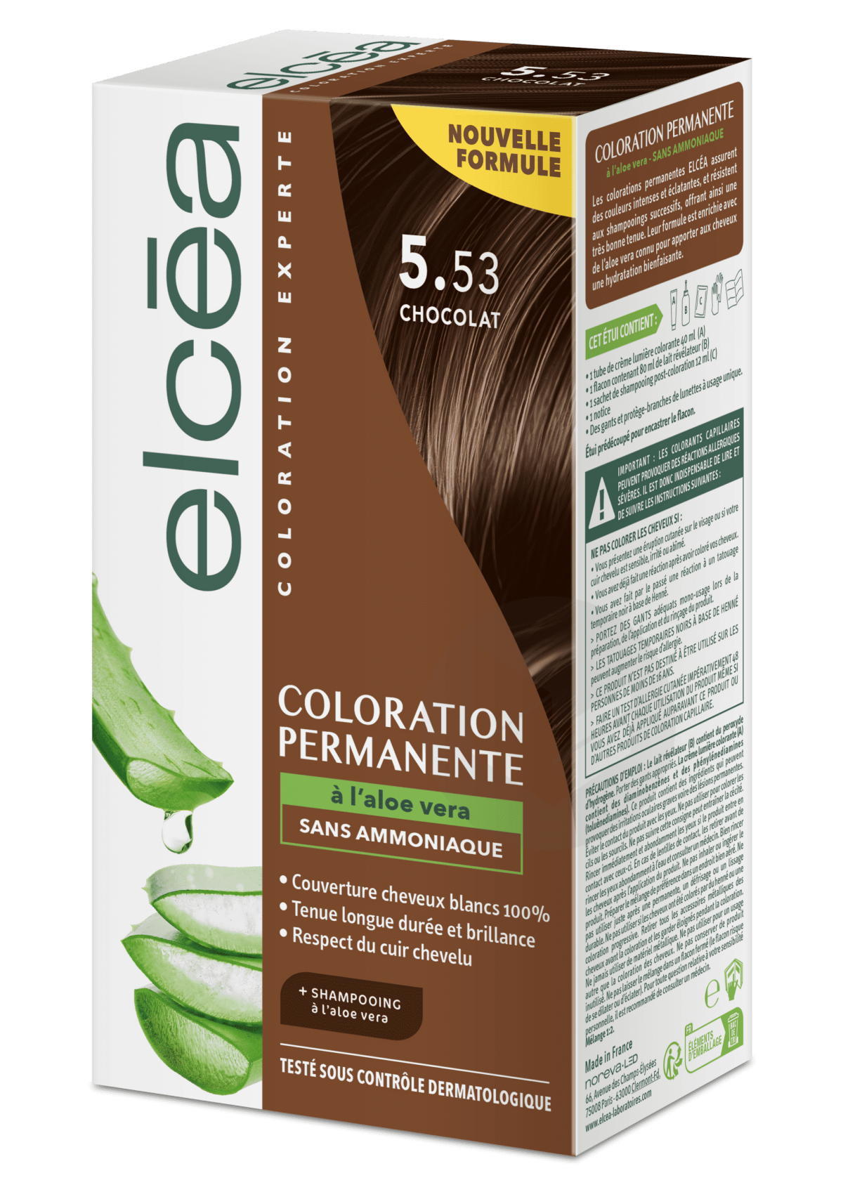 Coloration Permanente Chocolat 5.53