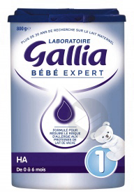GALLIA BEBE EXPERT HA 1 Lait pdre B/800g