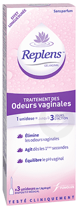 REPLENS Traitement des Odeurs Vaginales - 3 Unidoses