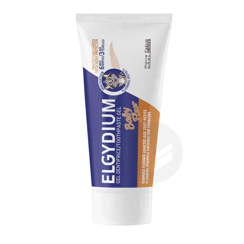 Baby Fluor Gel Dentifrice Bébé 6 Mois à 3 Ans 30ml