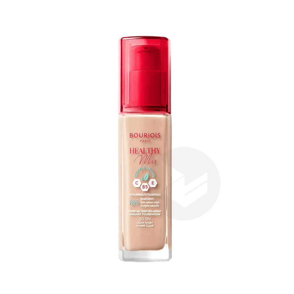 Fond de teint Healthy Mix Clean 50,5N Ivoire Clair 30ml
