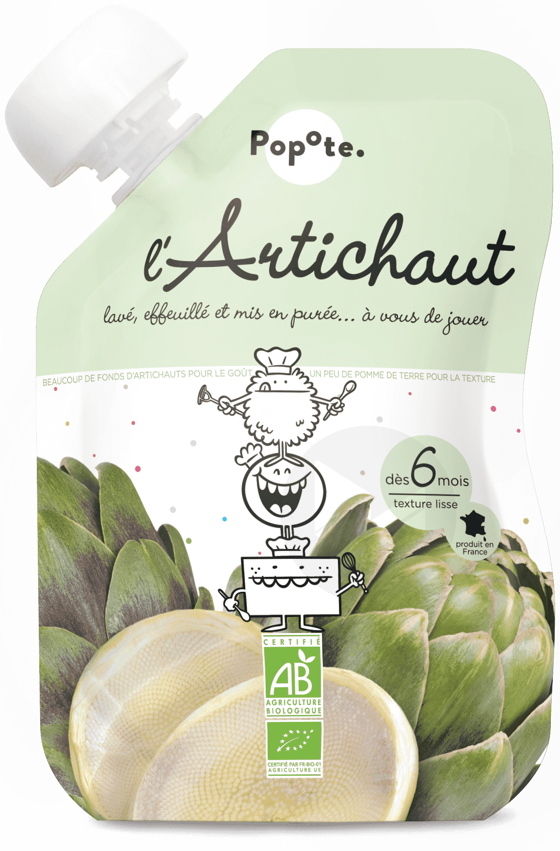 L’Artichaut dès 6 mois Bio 120g