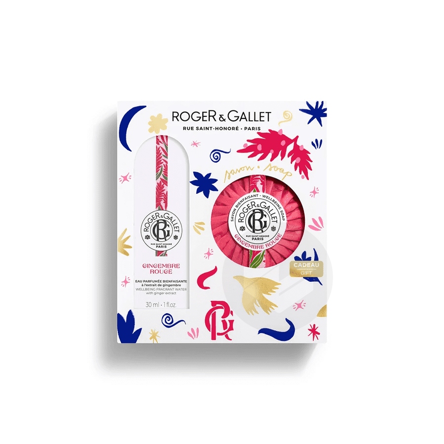 Coffret Eau Parfumée + Savon Gingembre Rouge