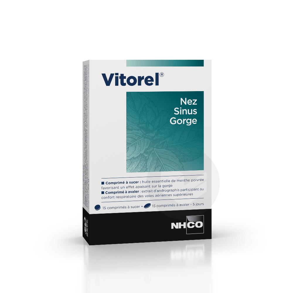 Vitorel 15 + 15 Comprimés